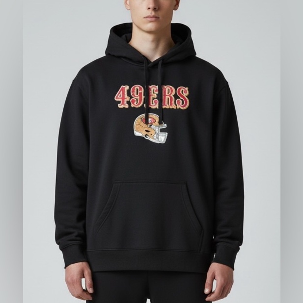 Fanatics 49ers NFL‎ San Francisco men’s football Hoodie black size 2XL
